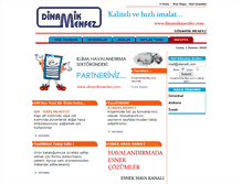 Tablet Screenshot of dinamikmenfez.com
